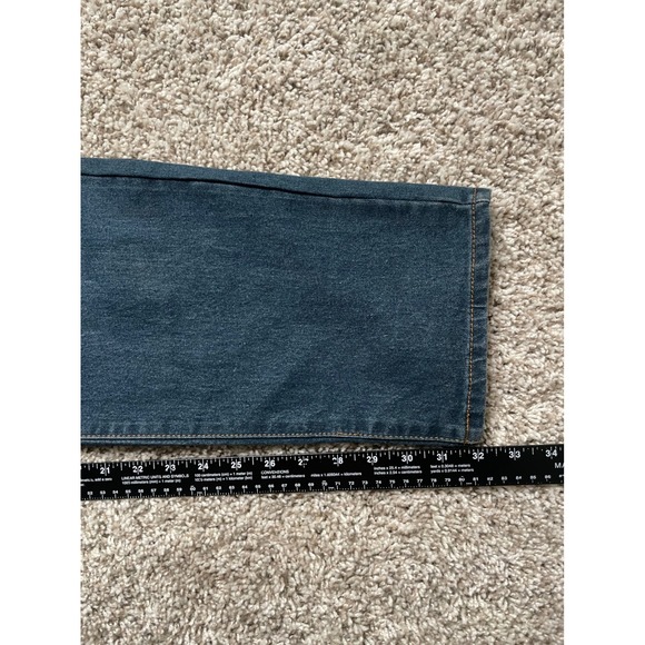 WXYZ Nomad Slim Fit Blue Wash Denim Jeans Mens W38 L32 Cotton Blend - Picture 9 of 9